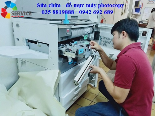 Đổ Mực Máy Photocopy Ricoh